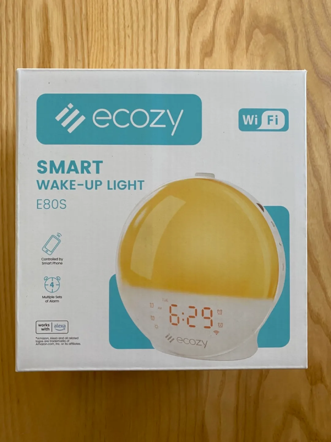Ecozy Smart Wake-Up Light - Like New! thumbnail