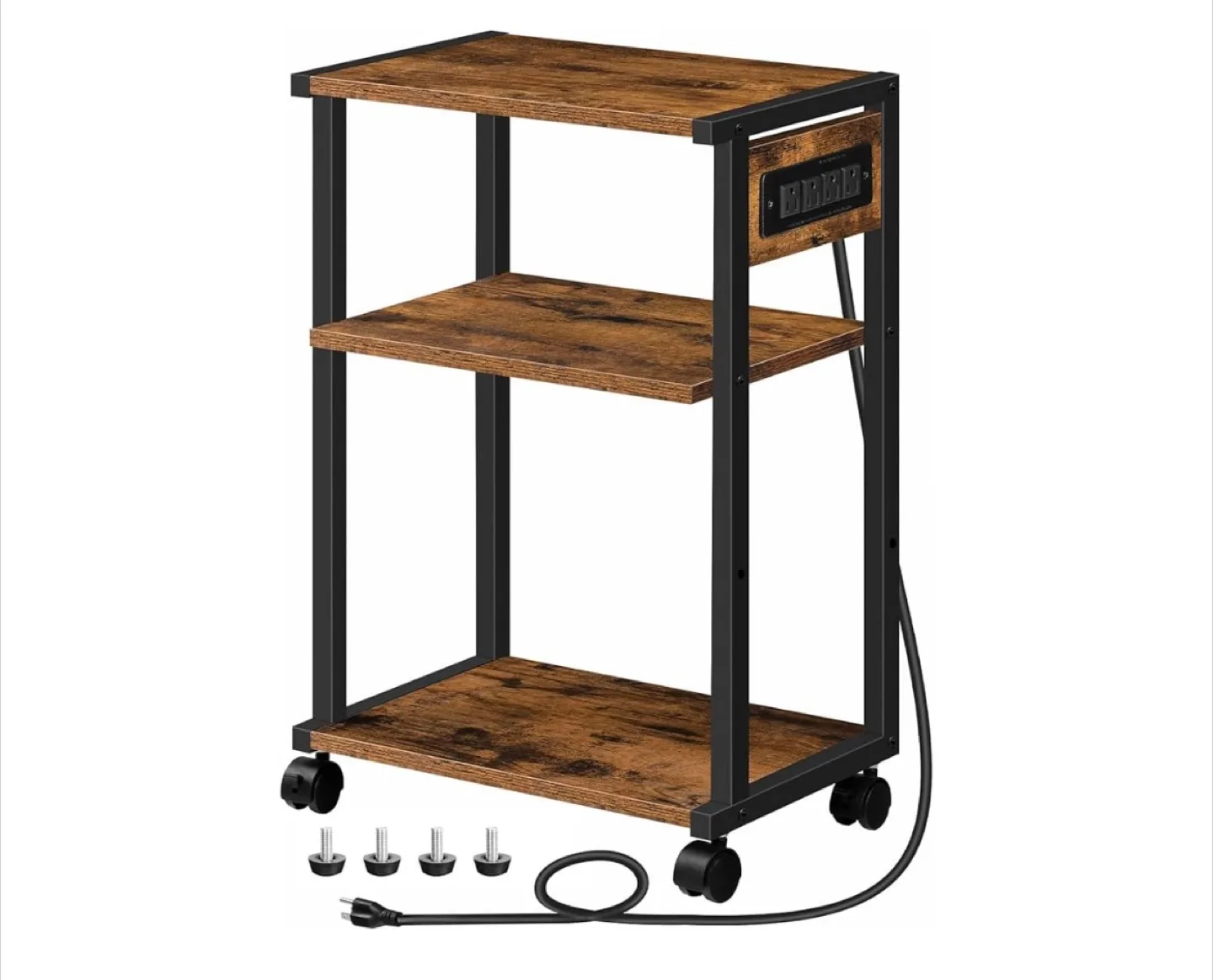 Rolling Printer Stand with Power Outlet thumbnail