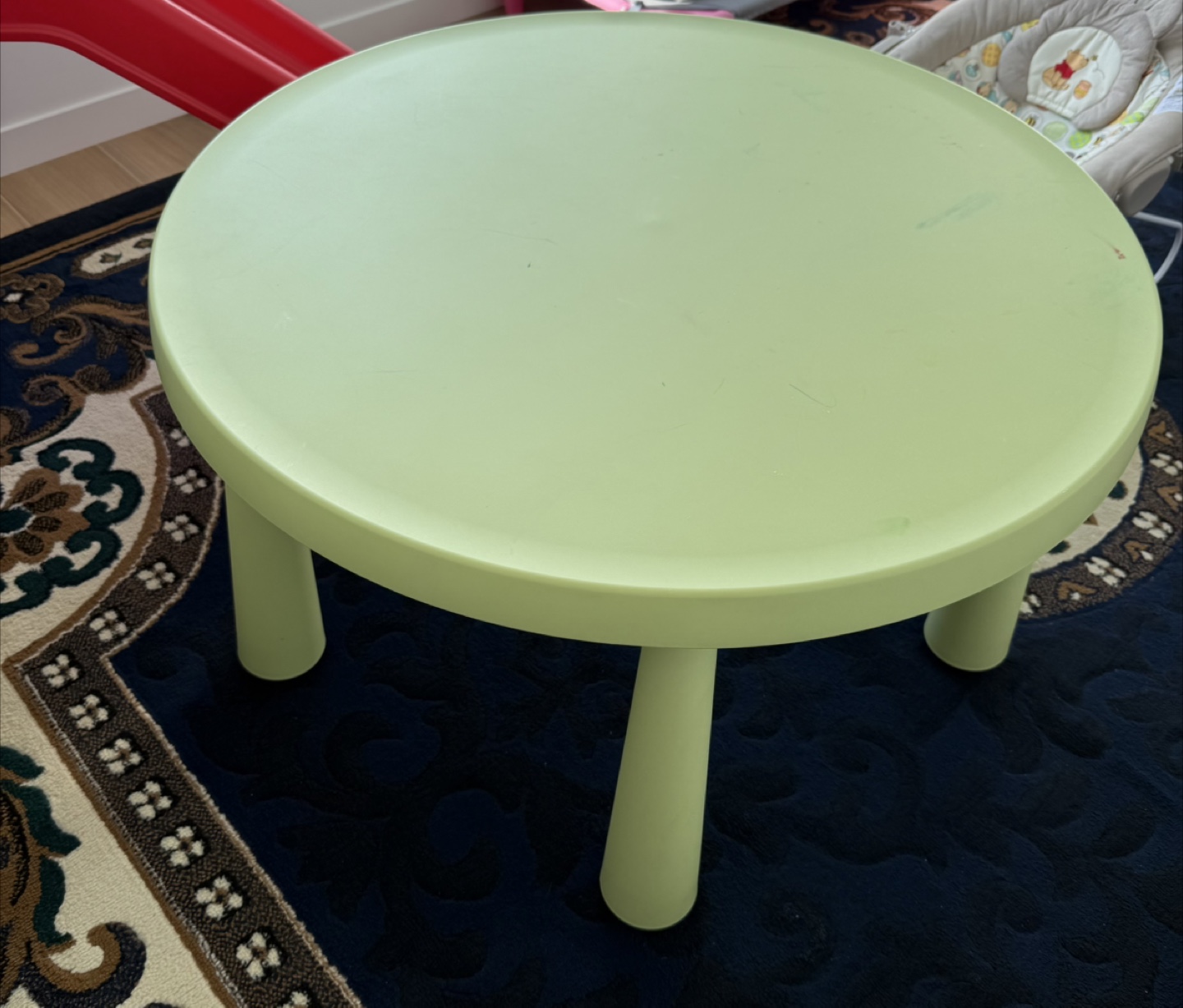 IKEA Mammut Children's Table - Light Green