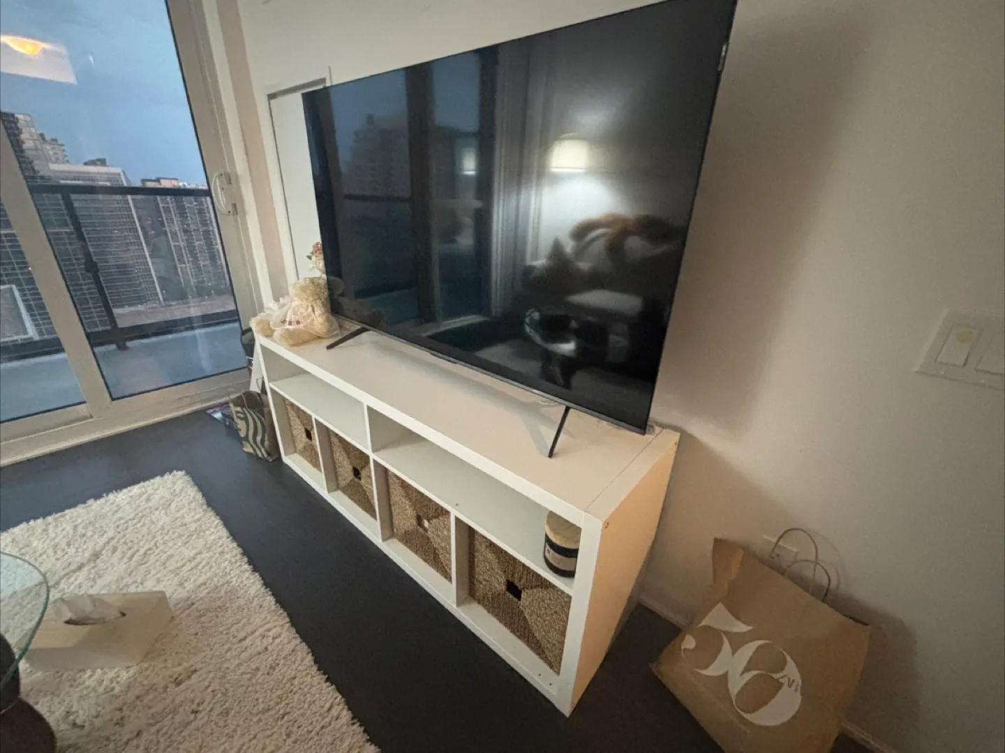 TV stand with storage