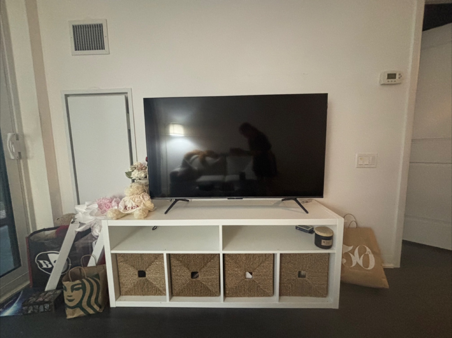 TV stand with storage - photo 2