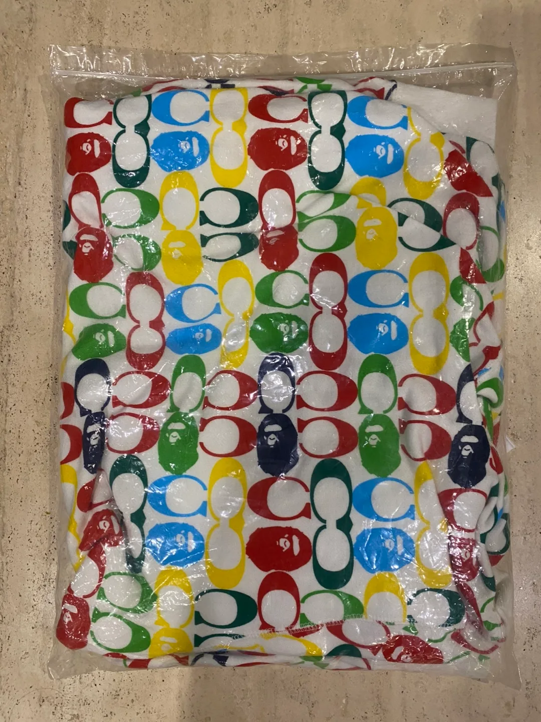 *Brand New* COACH x BAPE Shark Multicolor Hoodie -  XL image indicator(4)