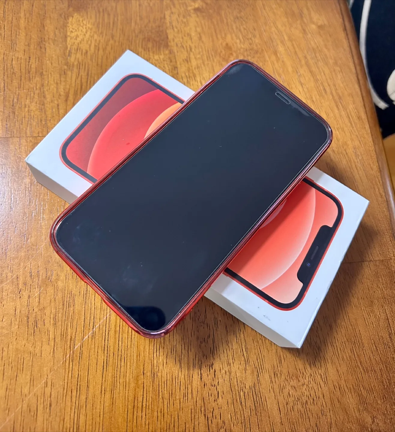 Rush Sale - iPhone 12 Red with Box rare model image indicator(2)