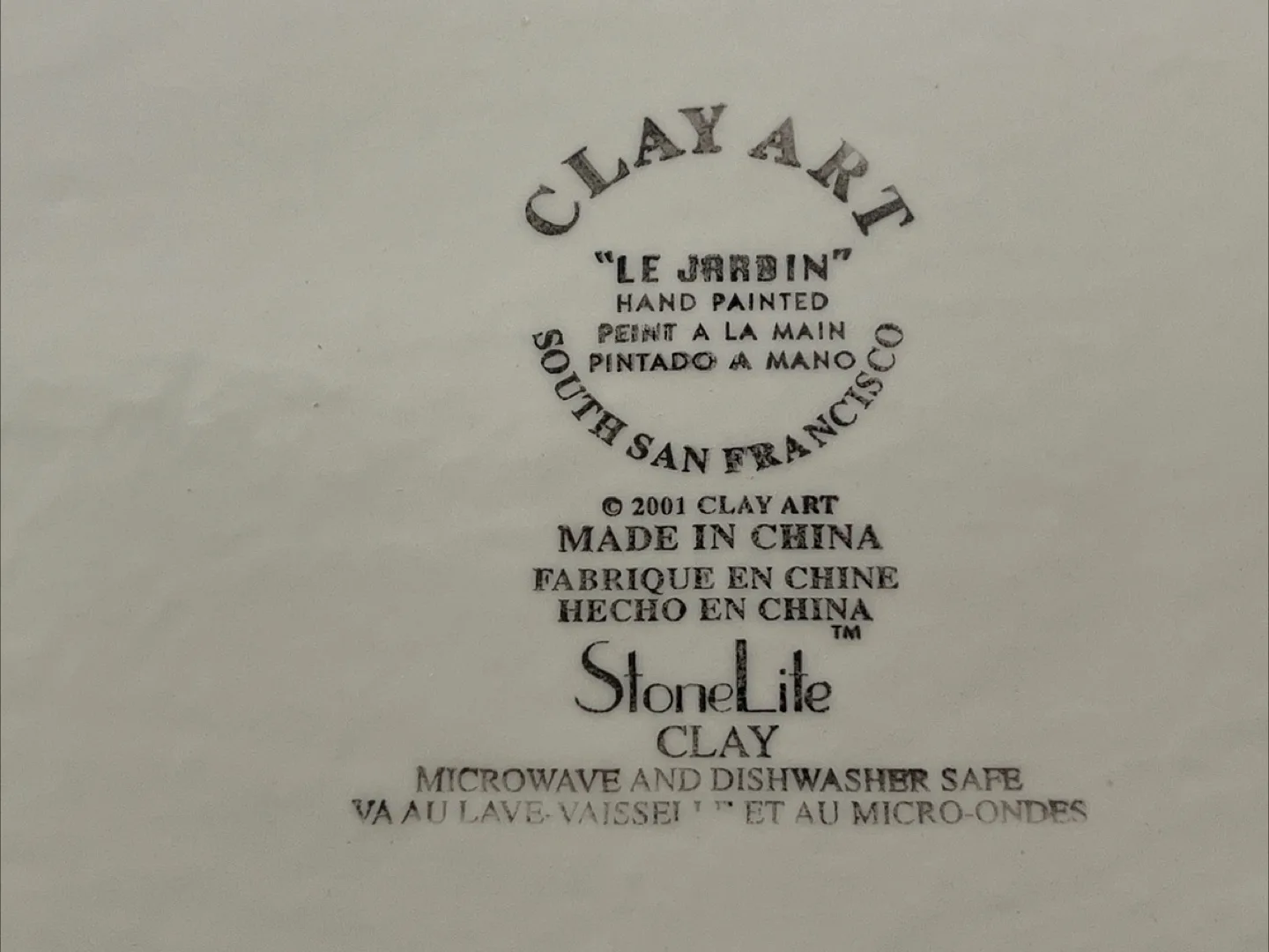 'Le Jardin' Stonelite Platter image indicator(5)