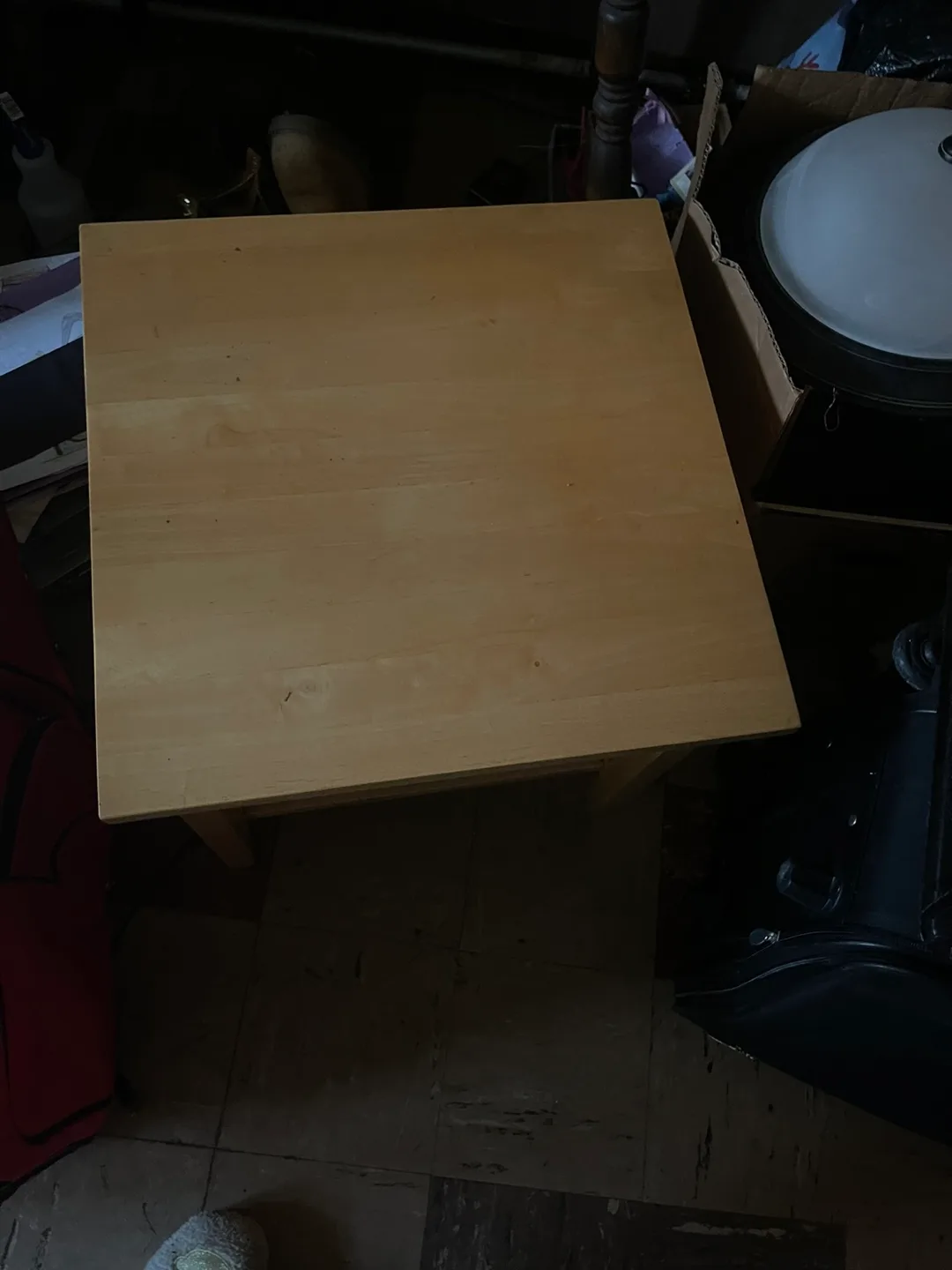 Small Wooden Side Table thumbnail
