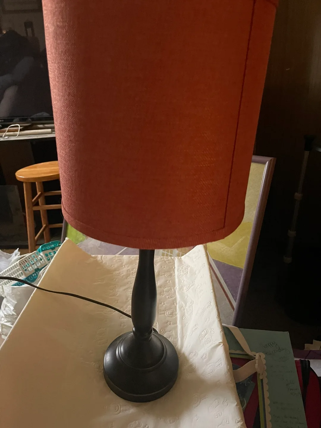 Orange Table Lamp thumbnail