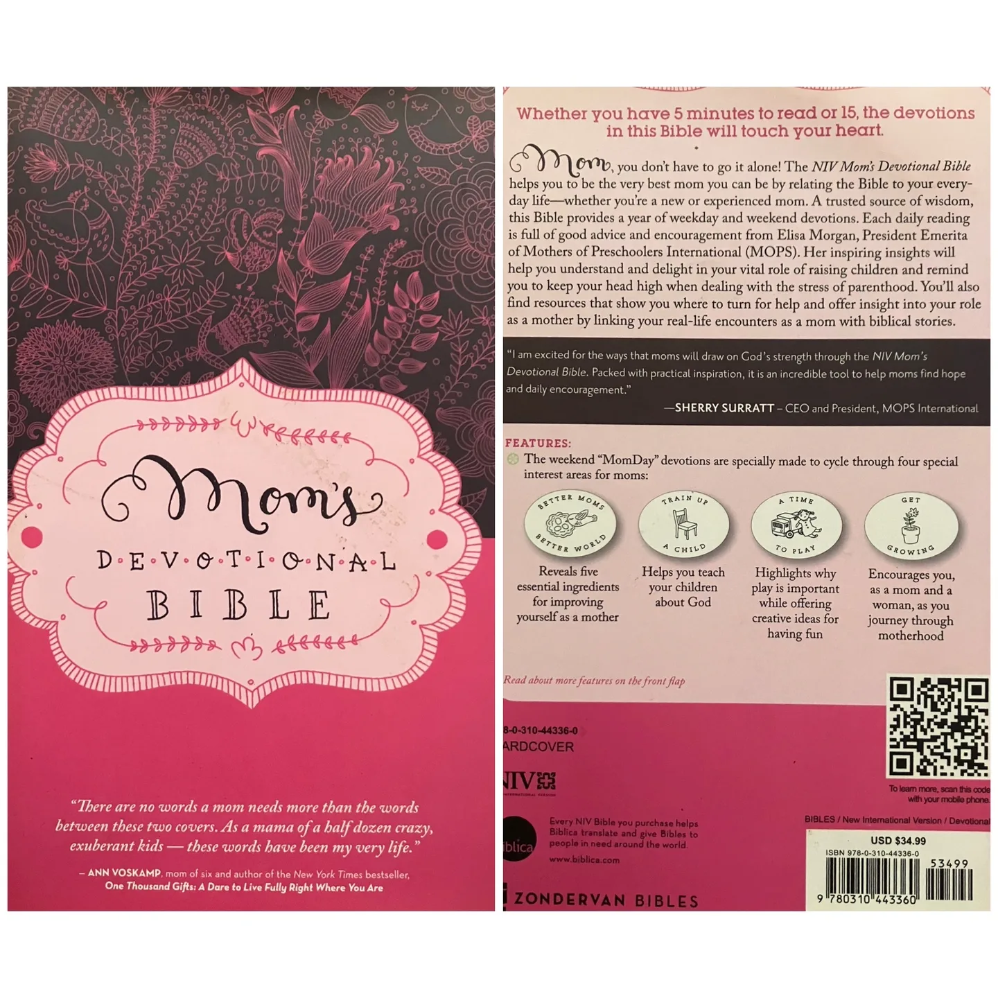 (Book) Mom's Devotional Bible (NIV) thumbnail