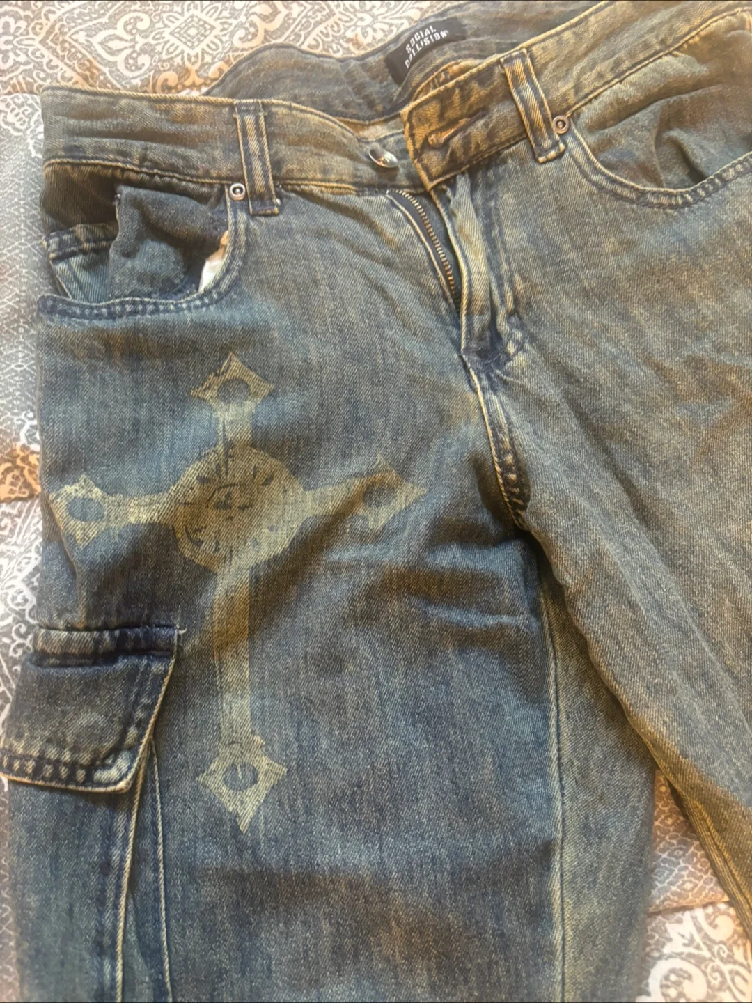 Official League Denim Cargo Pants image indicator(2)