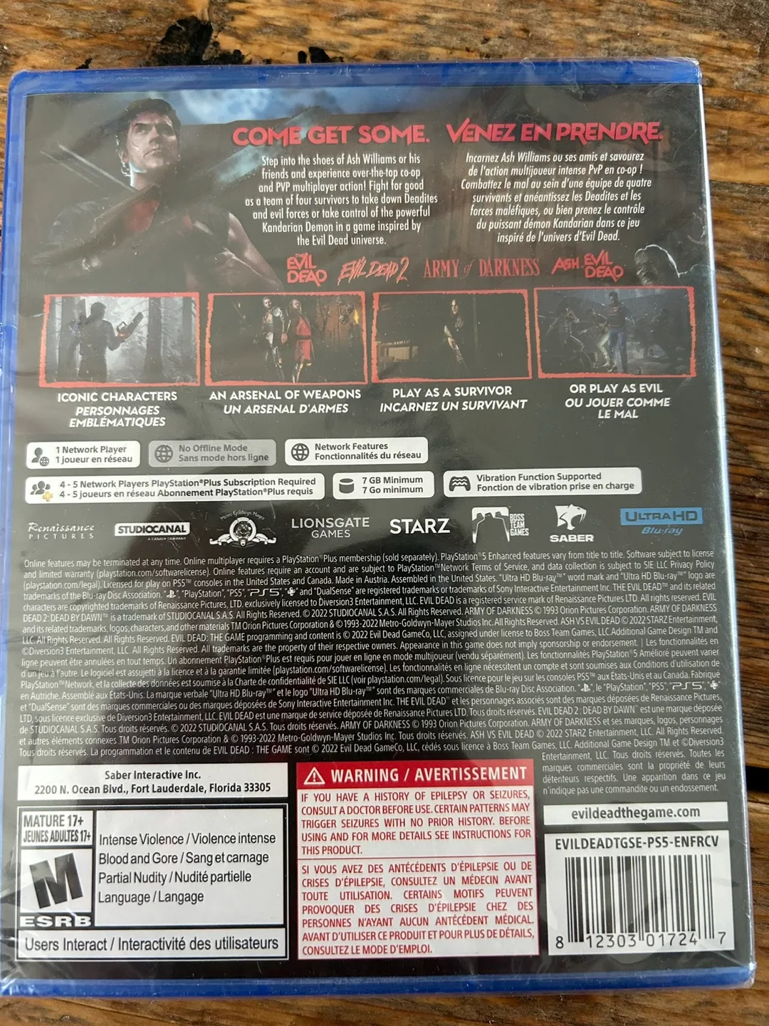 PS5 Evil Dead: The Game image indicator(2)