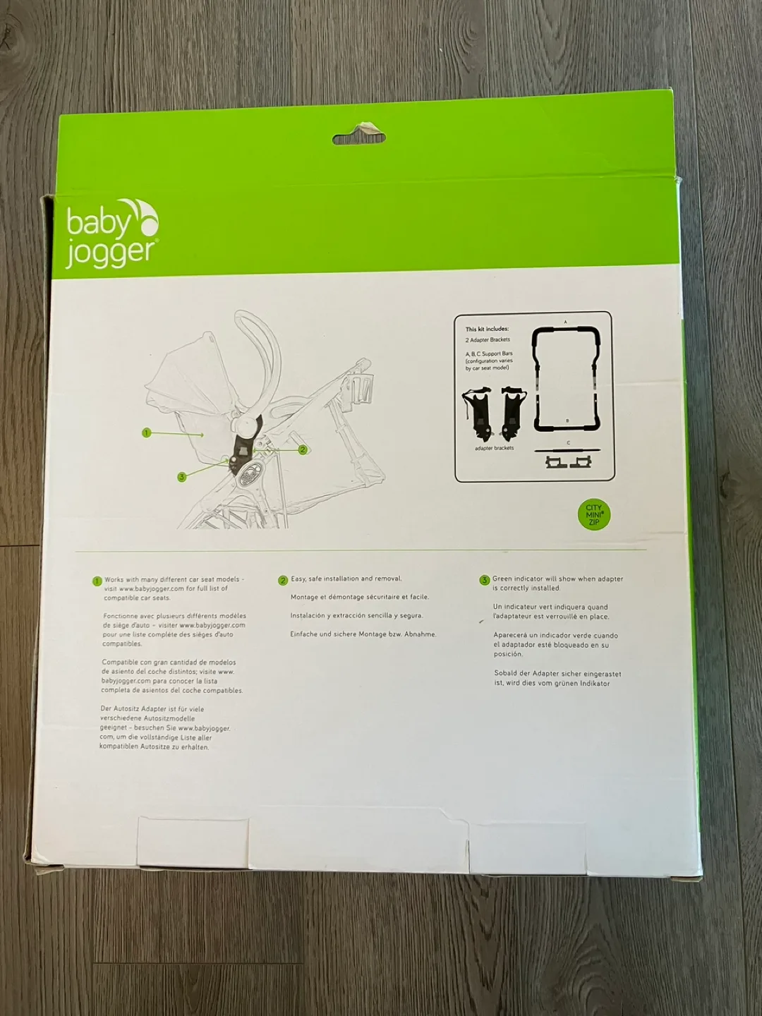 Baby Jogger City Mini ZIP Car Seat Adapter - New image indicator(4)