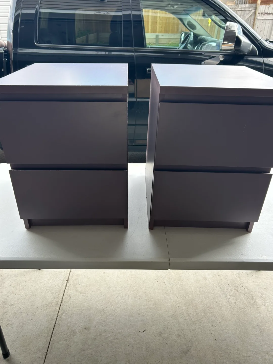 Pair of Two-Drawer Nightstands thumbnail