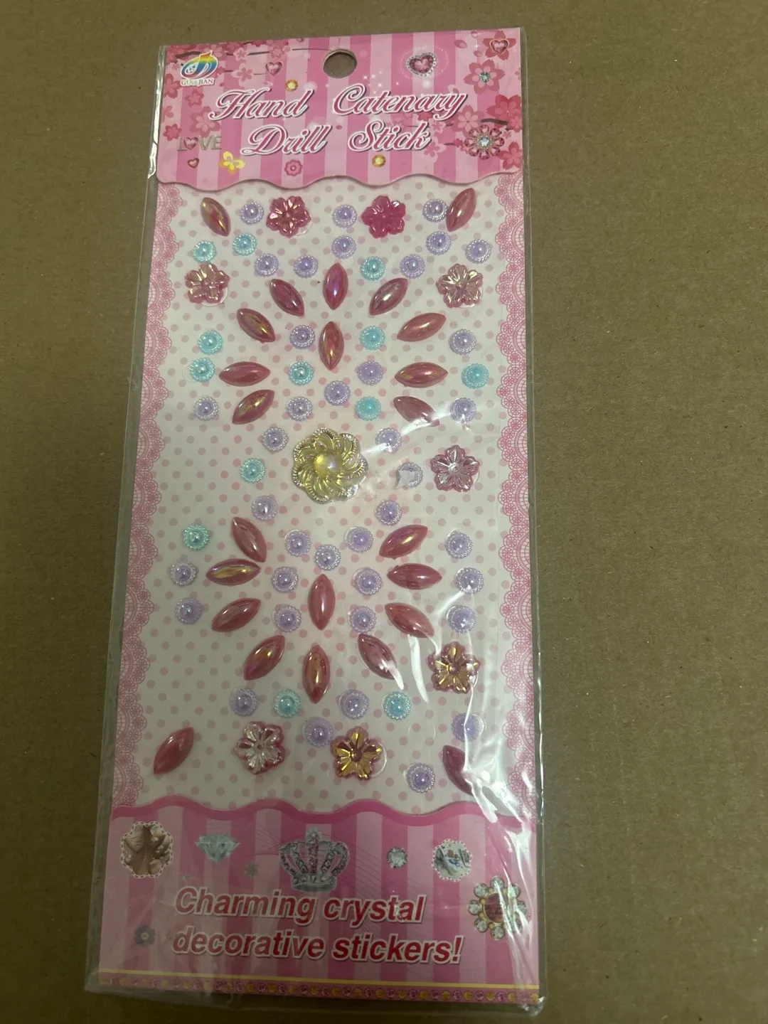 Hand Catenary Drill Stick - Crystal Stickers thumbnail