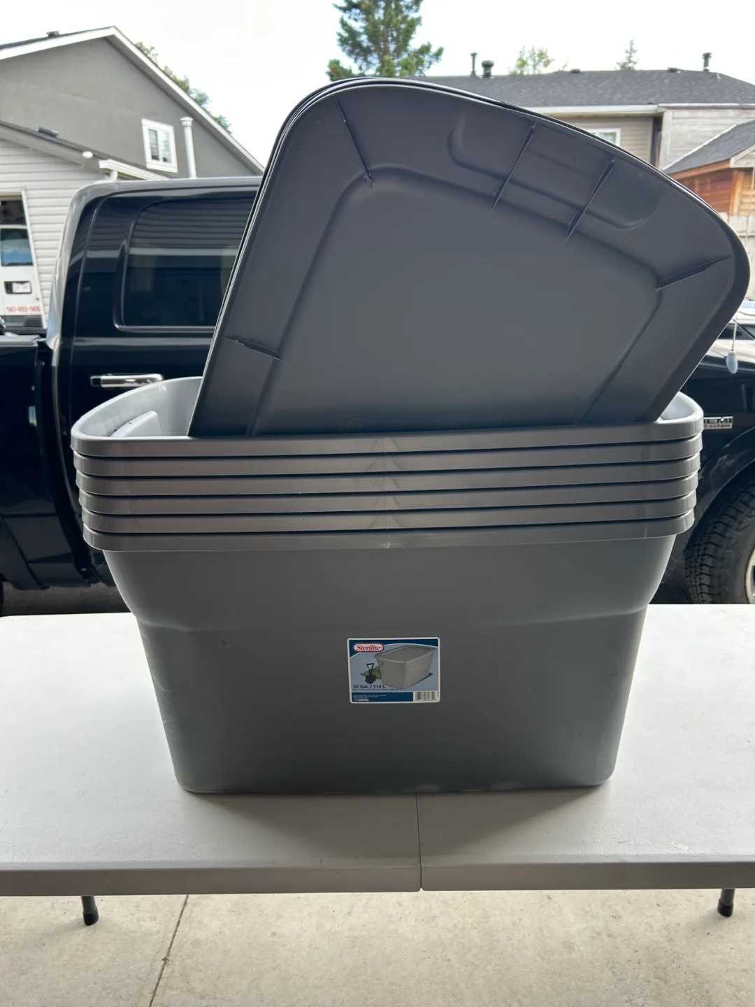 Sterilite 30 Gal Storage Tote thumbnail