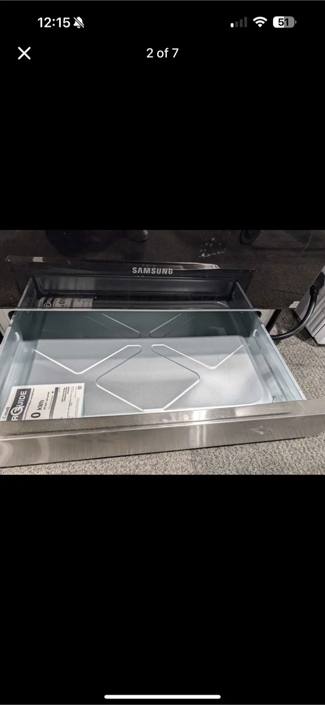 Samsung Smart Wi-fi Enabled Electric Range image indicator(7)