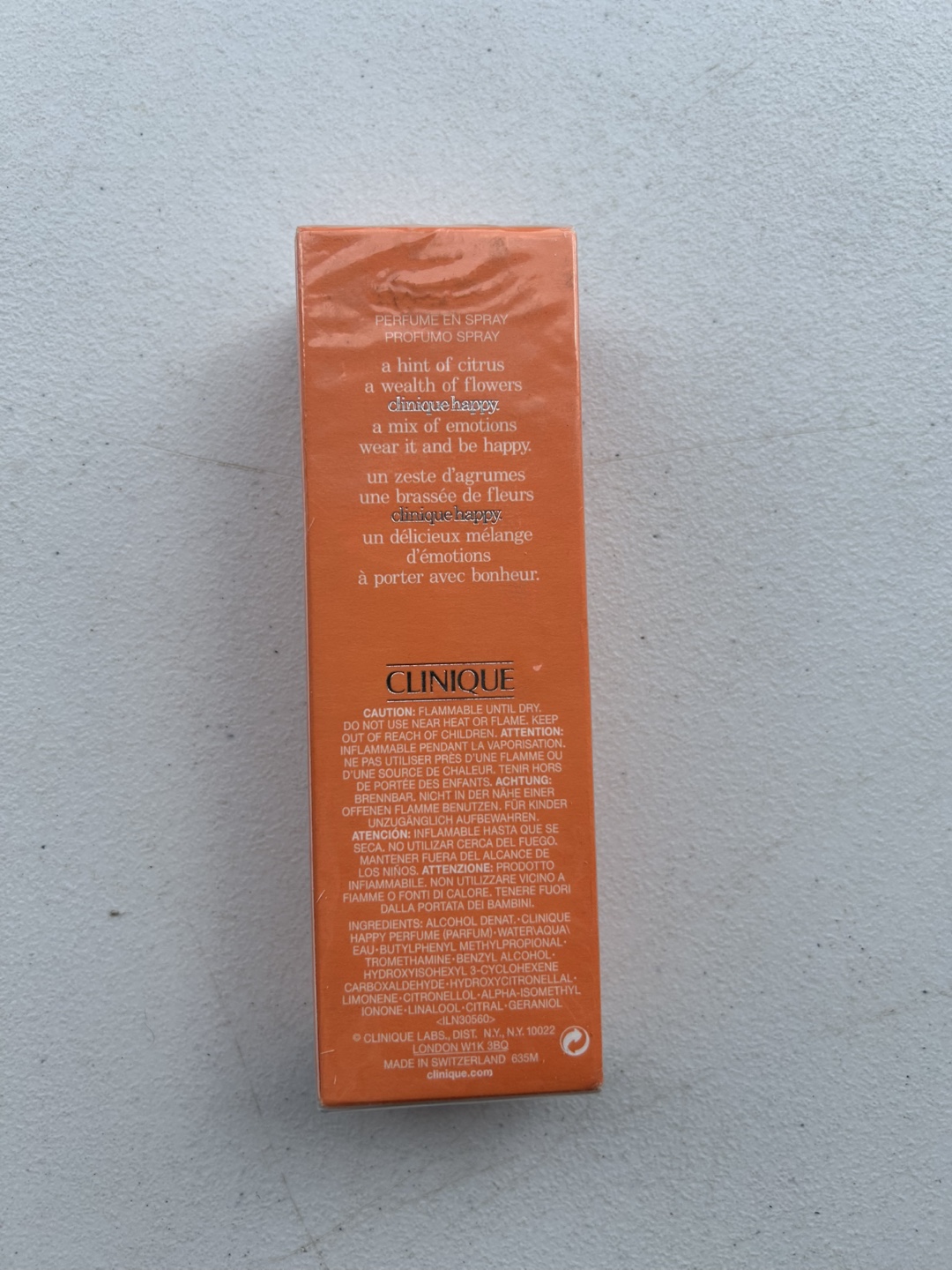 Clinique happy perfume sealed - photo 2