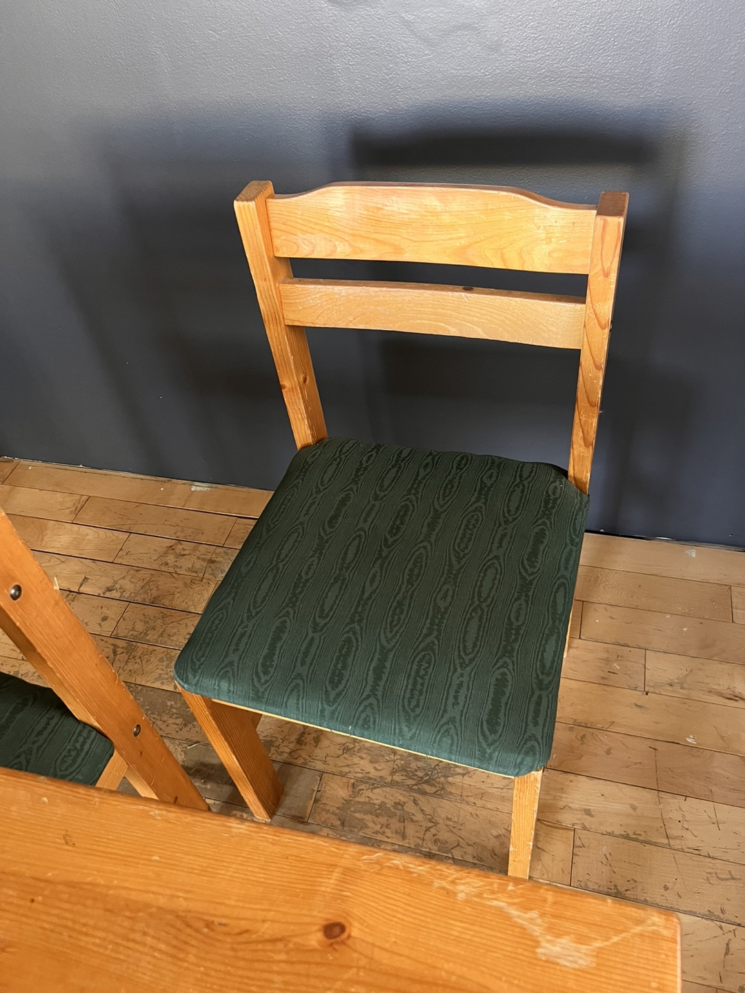 Wooden Dining Table with Two Chairs - photo 3