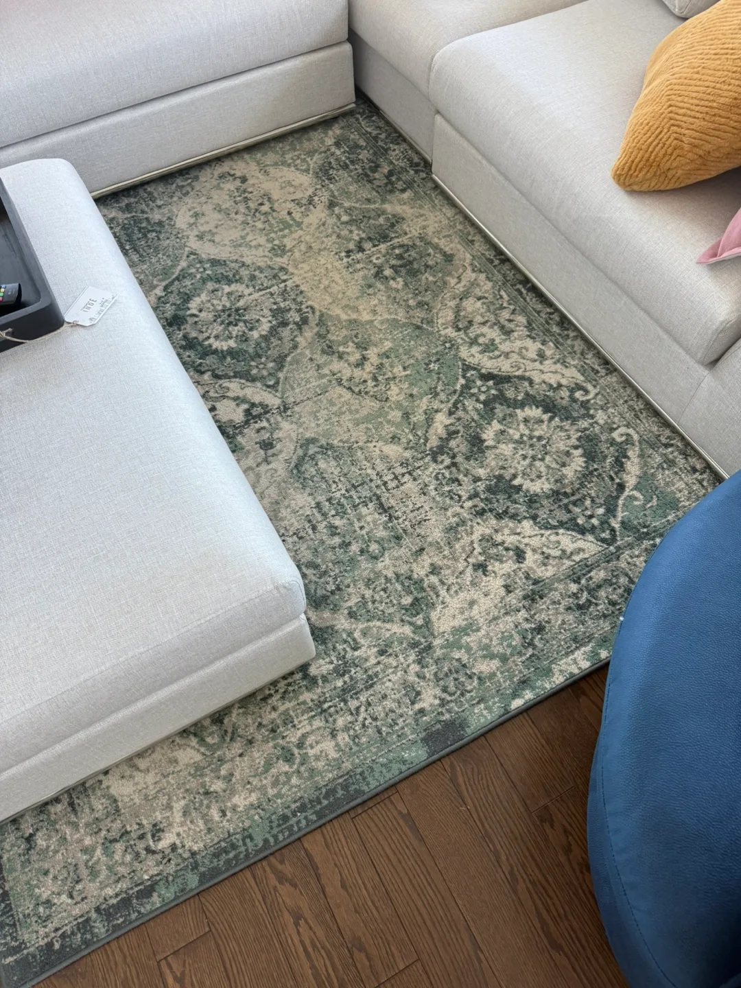 Area Rug - Green/Grey Patterned thumbnail