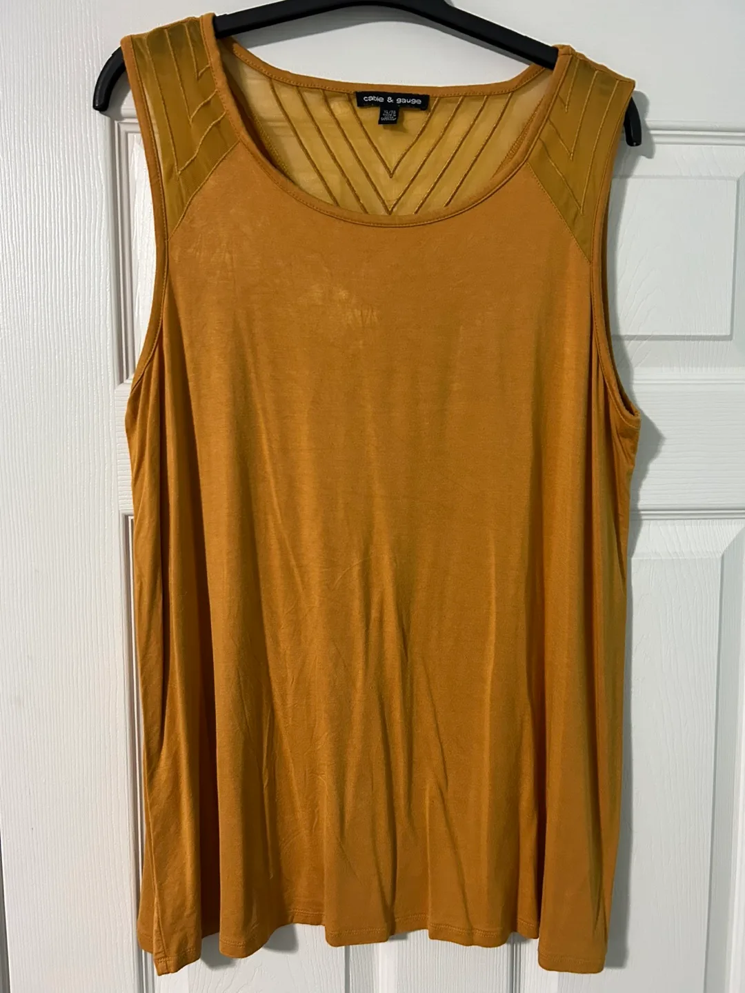 Cable & Gauge long Tank Top-XL thumbnail
