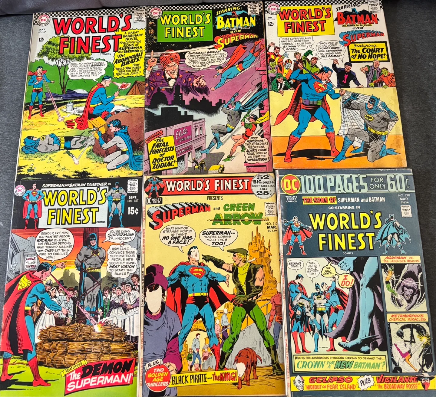 6 DC World's Finest Comics for $50 total thumbnail