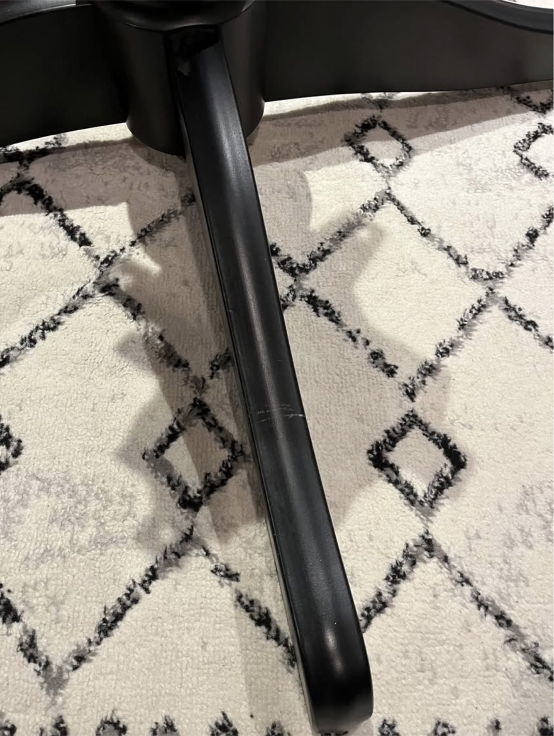 IKEA INGARP Extendable Black Table - photo 4