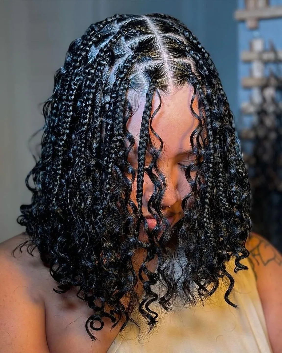Hair braiding image indicator(2)