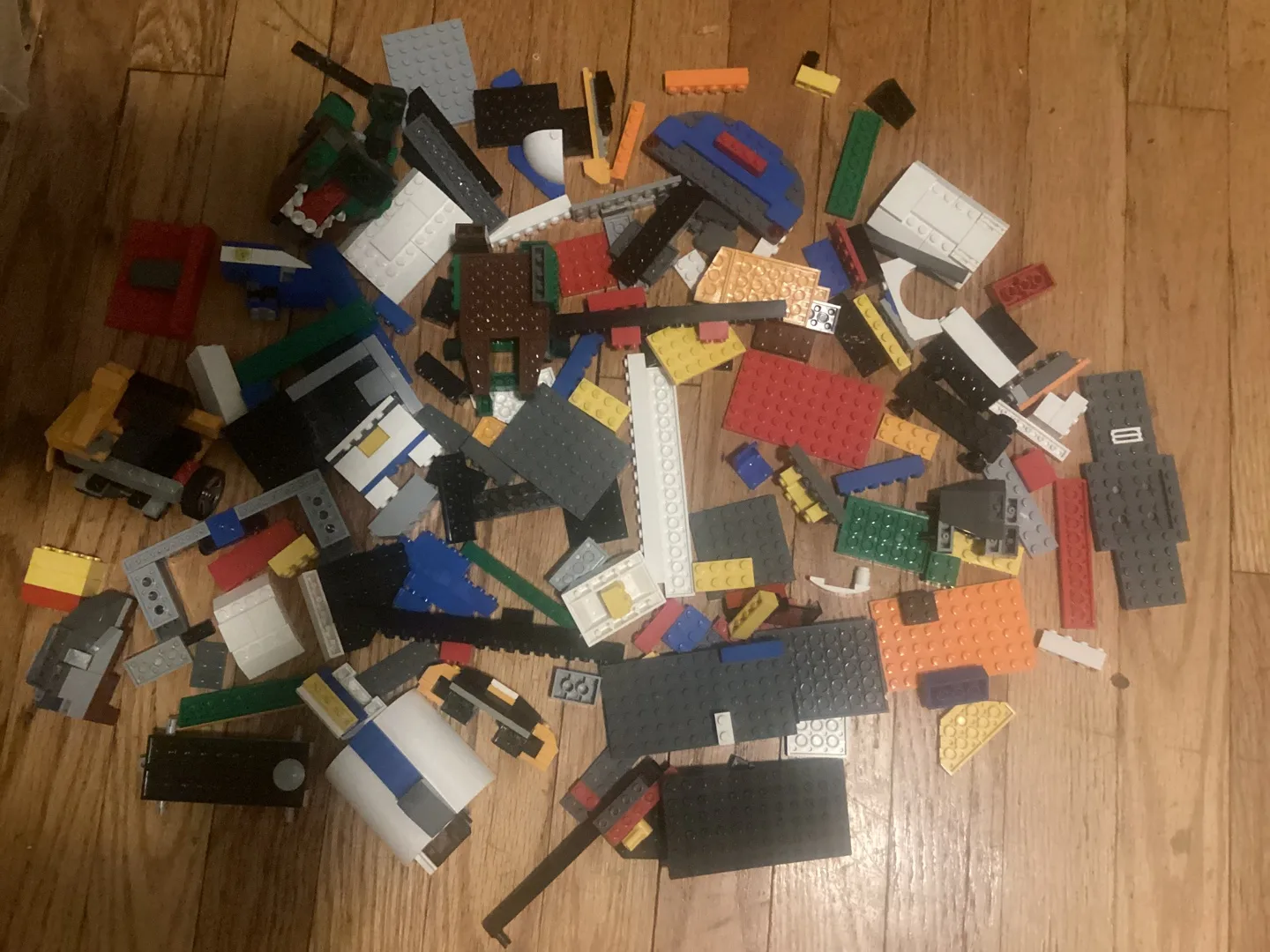 Large Ziplog Bag of LEGO bricks thumbnail