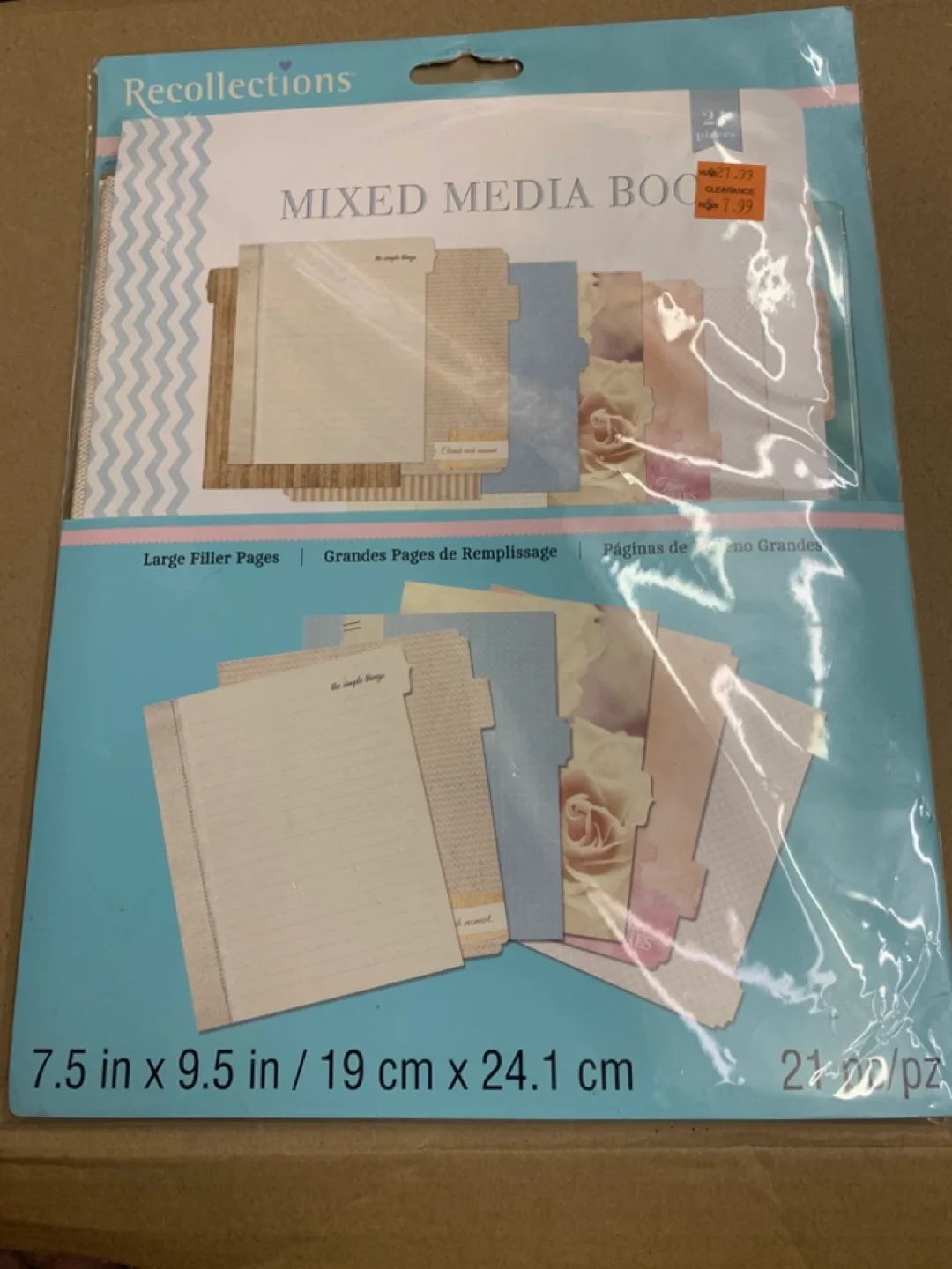 Recollections Mixed Media Book - New thumbnail