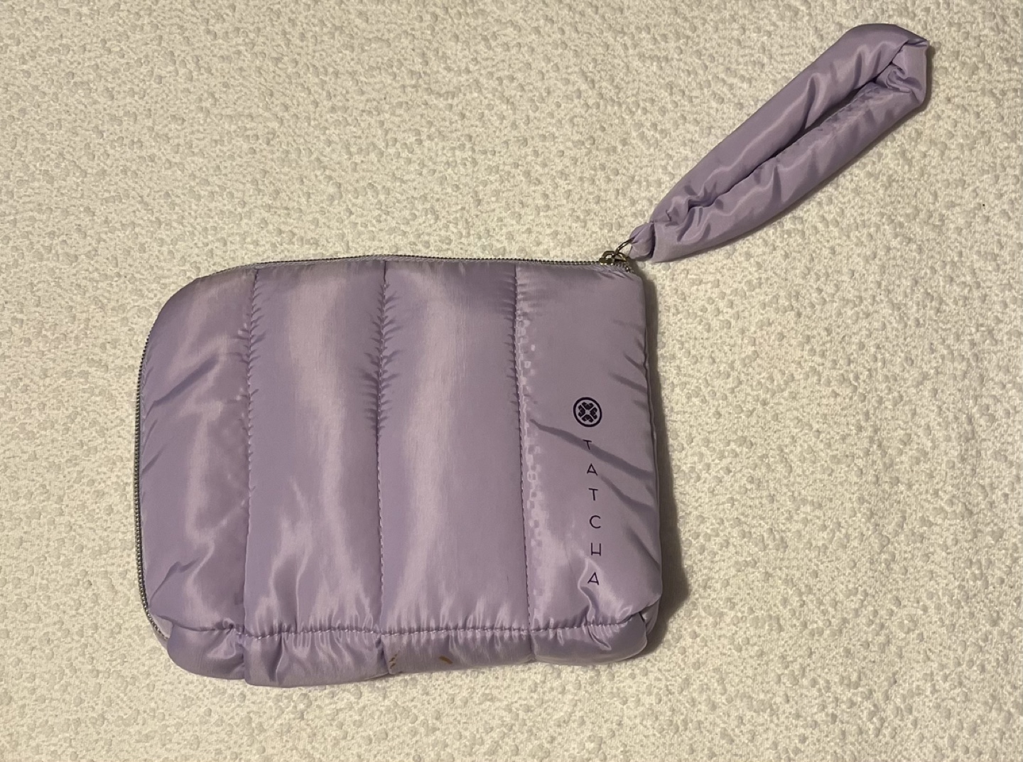 Make up bag and sample size lotions