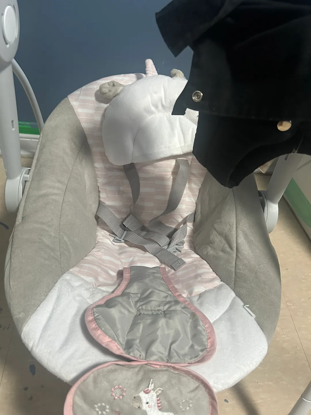 Baby swing - Pink thumbnail