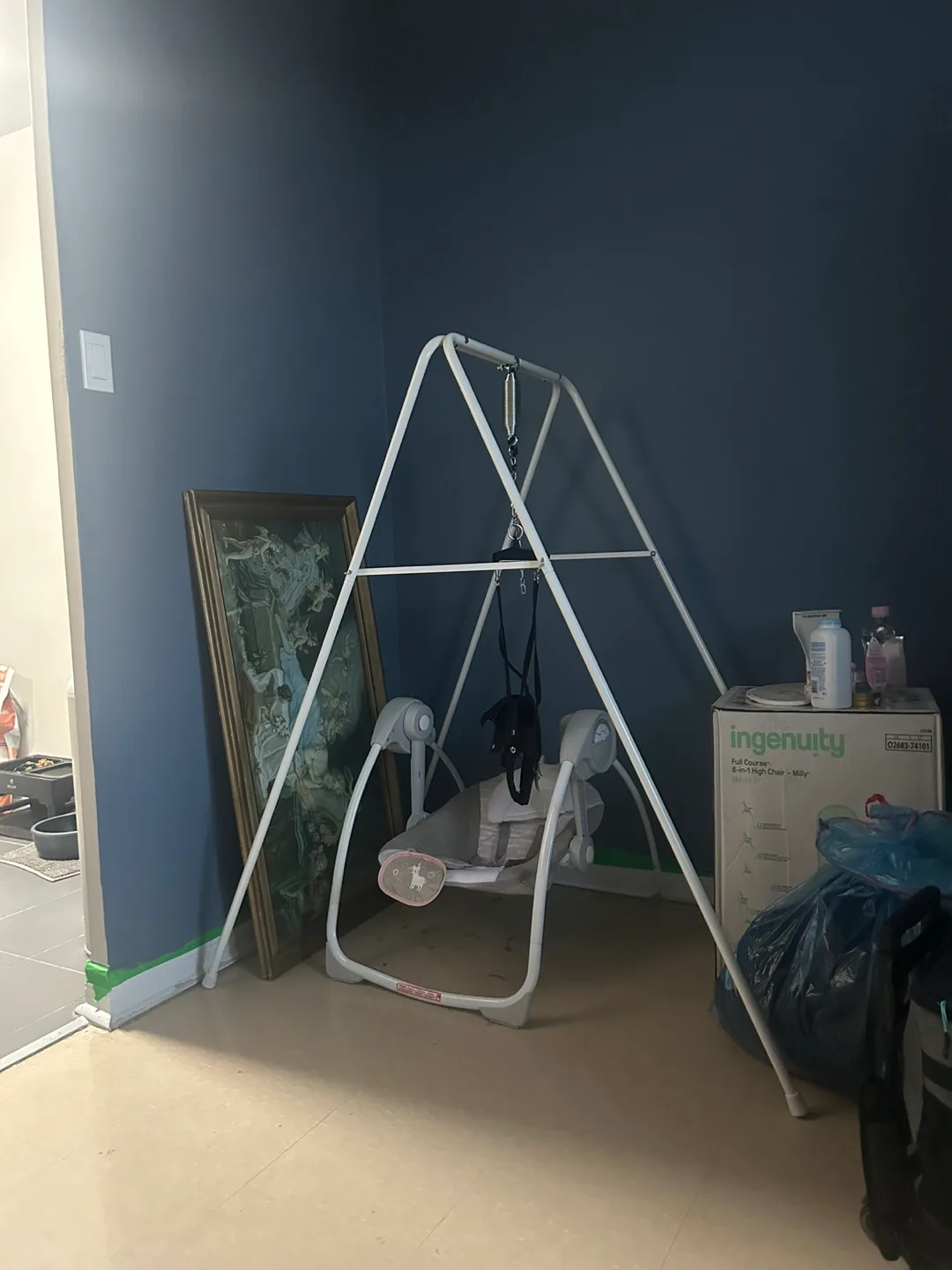 Ingenuity swing rocker - Pink image indicator(3)