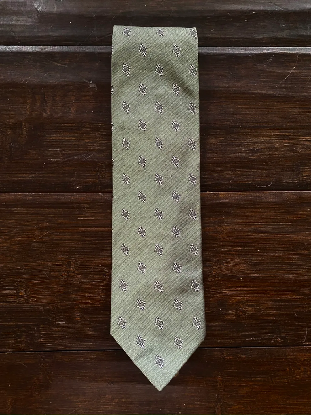 Giorgio Armani Silk Tie - VTG thumbnail