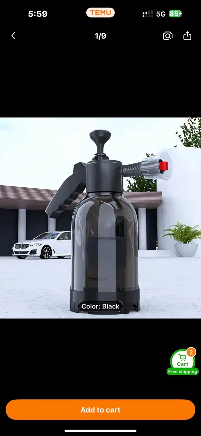 1pc 67.63oz Car Wash Foam Sprayer thumbnail