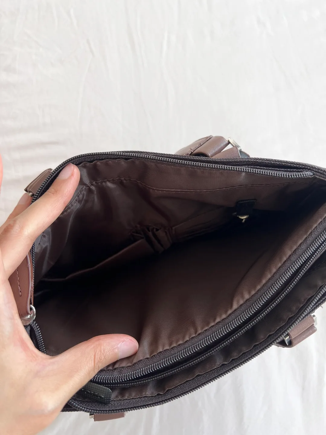 《Brand New 》Brown Tote Bag image indicator(5)