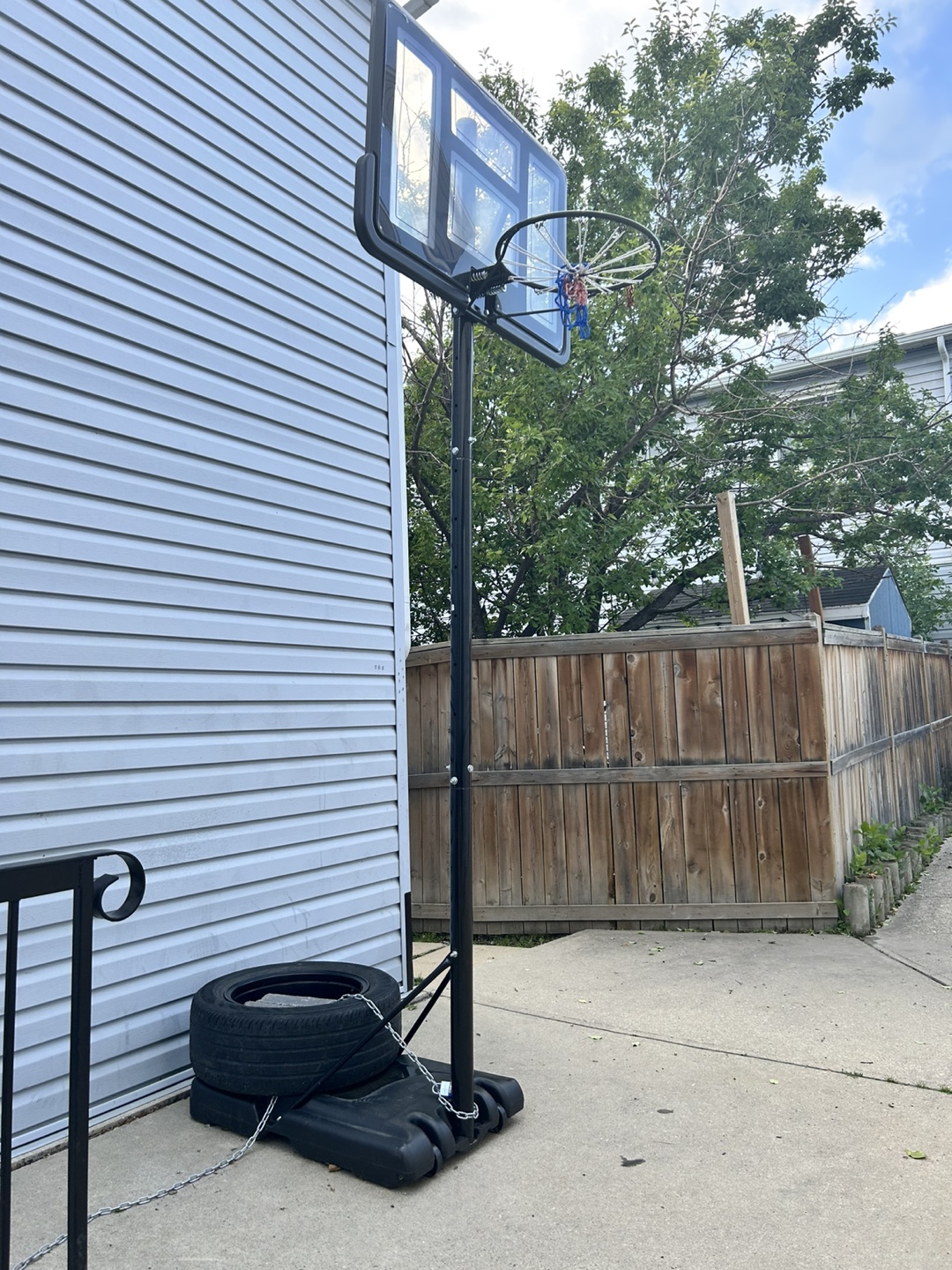Portable Basketball Hoop System