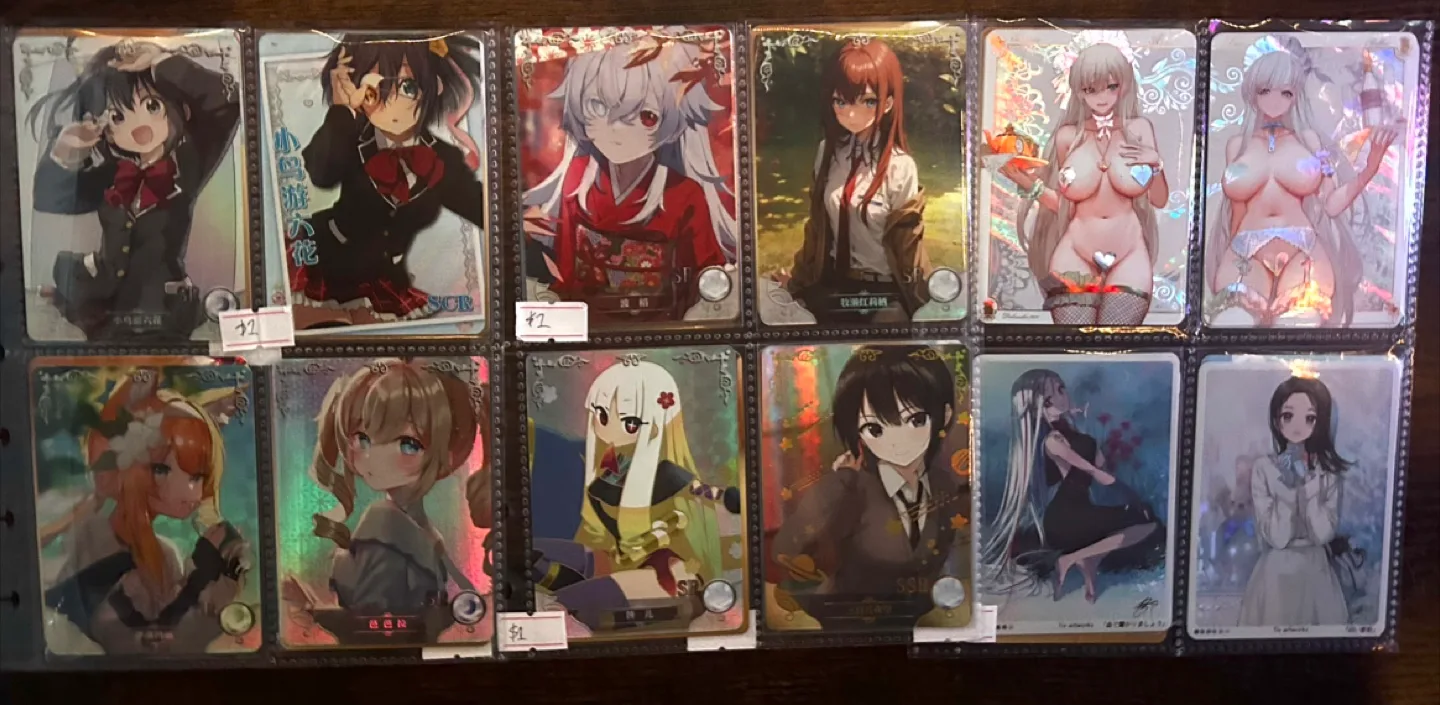 Anime goddess story tcg cards image indicator(8)