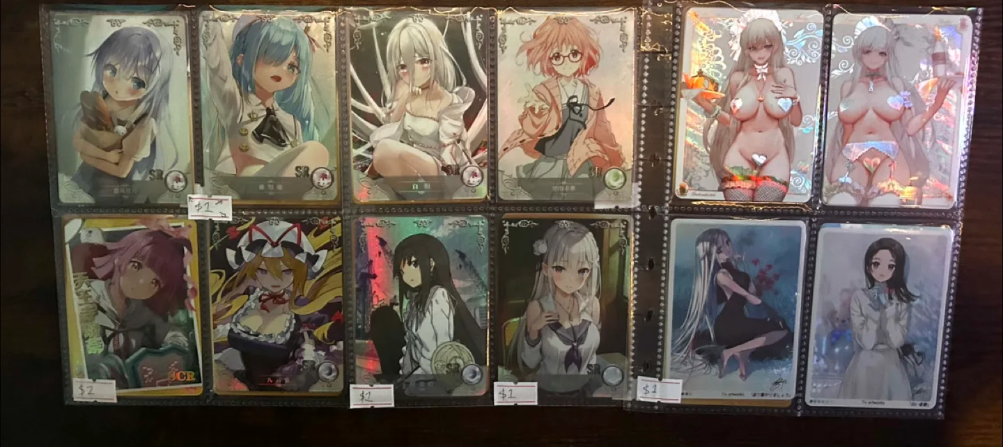 Anime goddess story tcg cards image indicator(9)