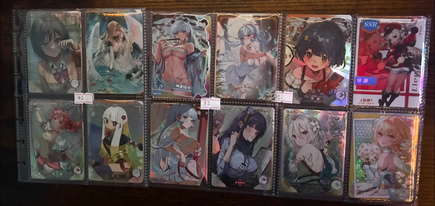 Anime goddess story tcg cards image indicator(10)