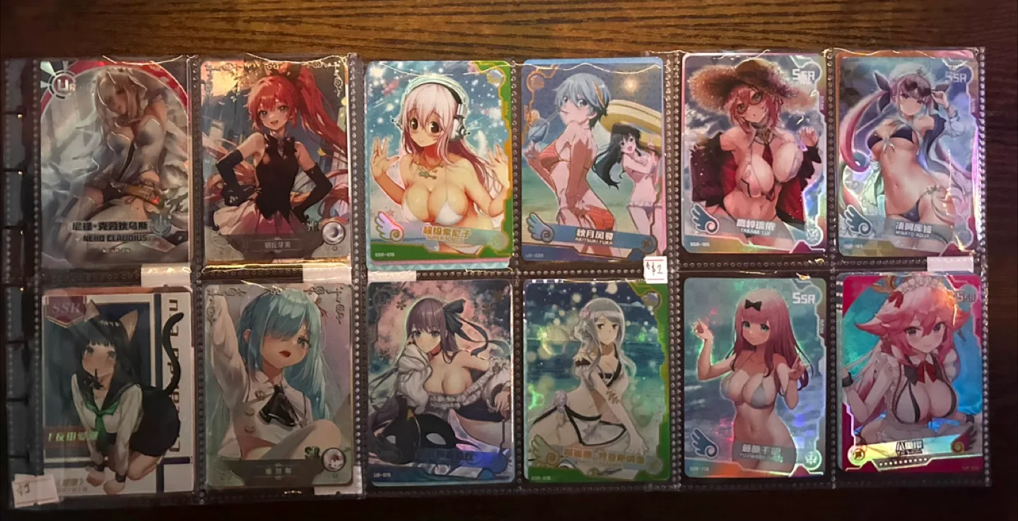 Anime goddess story tcg cards image indicator(6)
