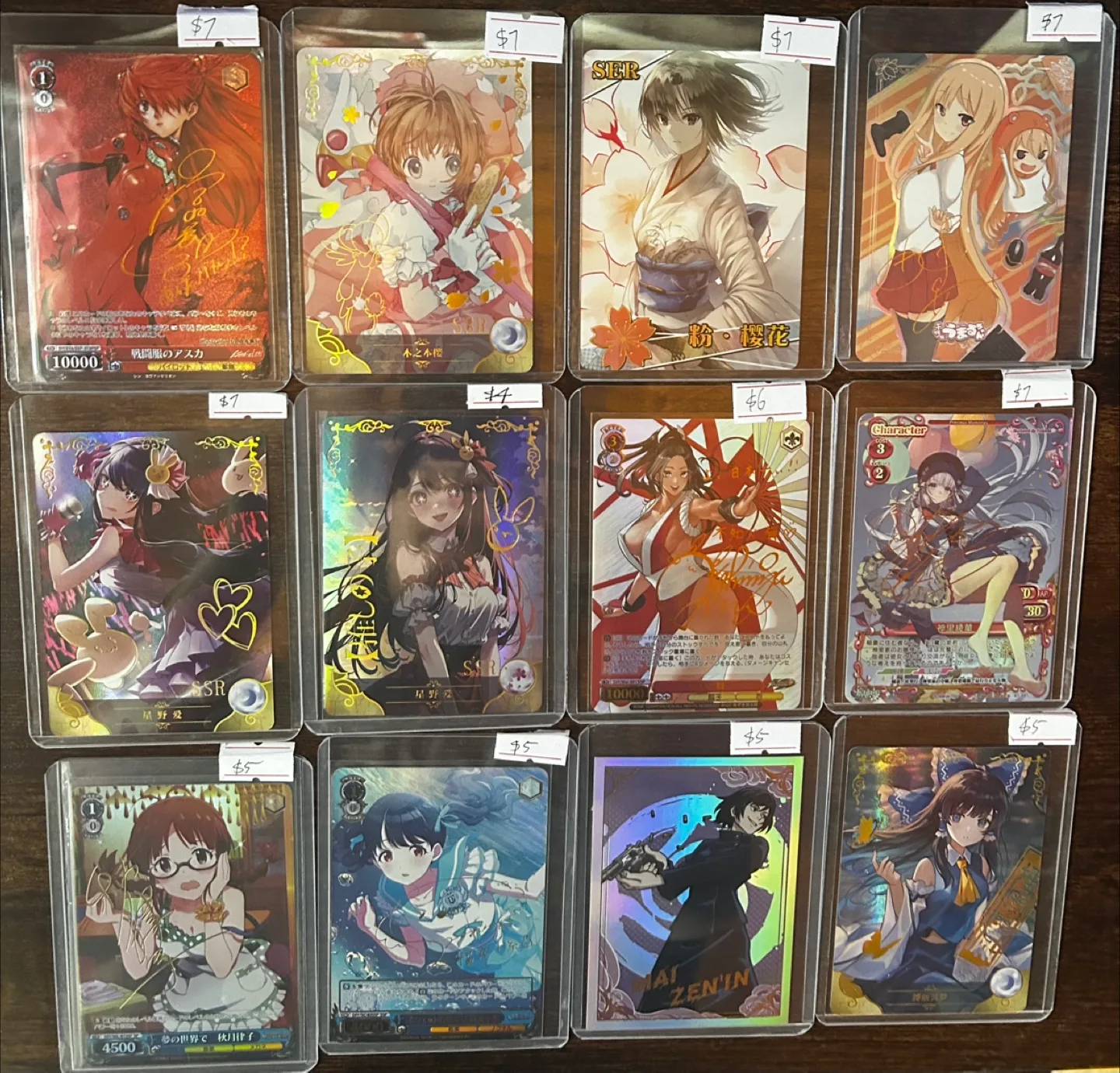 Anime goddess story tcg cards thumbnail
