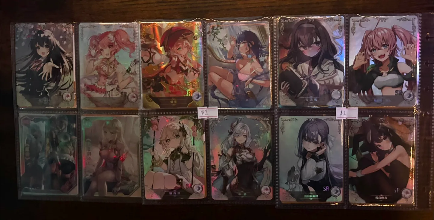 Anime goddess story tcg cards thumbnail