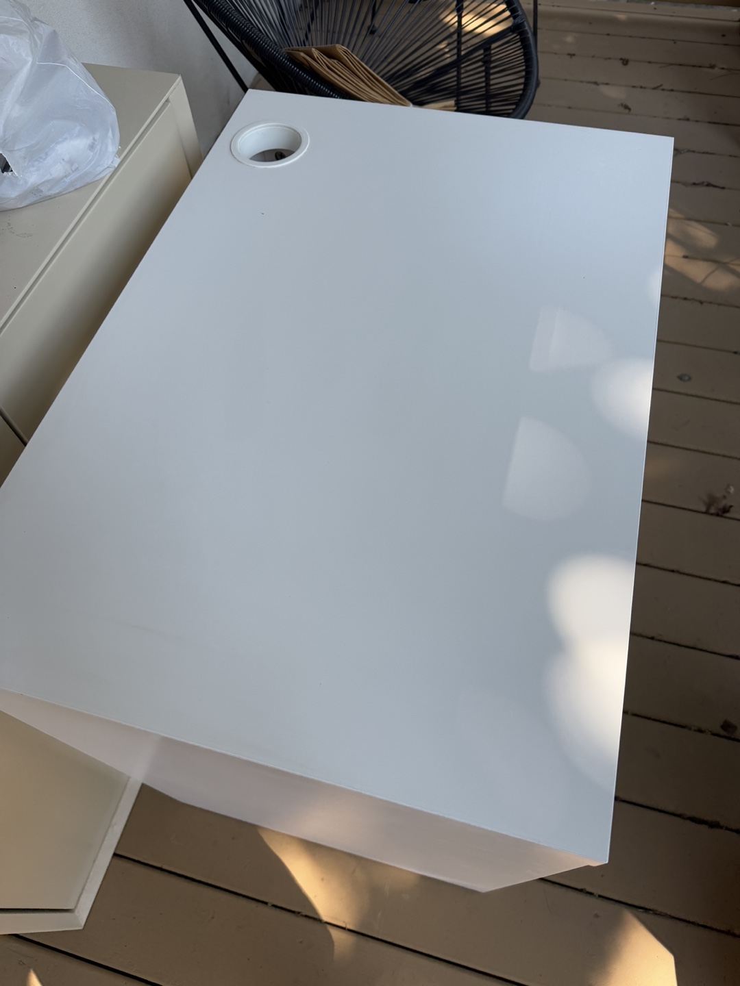 IKEA MICKE White Desk - photo 5