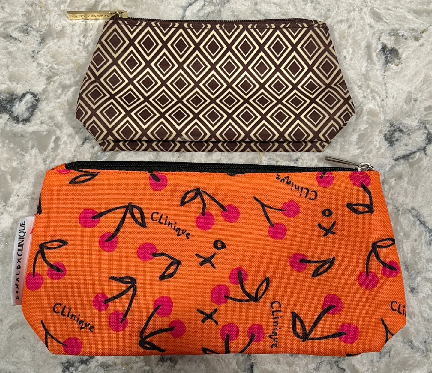 Clinique and Estée Lauder Make Up/Cosmetic Bags thumbnail