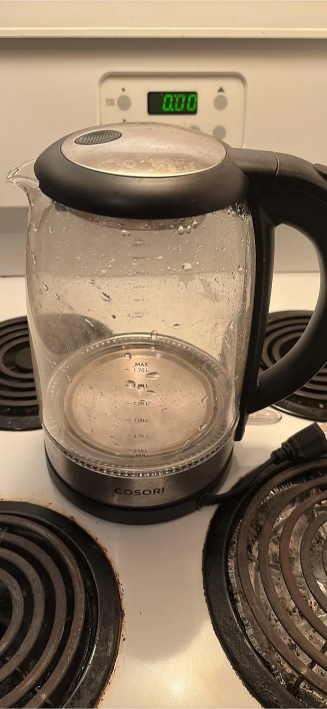 Cosori Glass Electric Kettle - 1.7L Capacity thumbnail