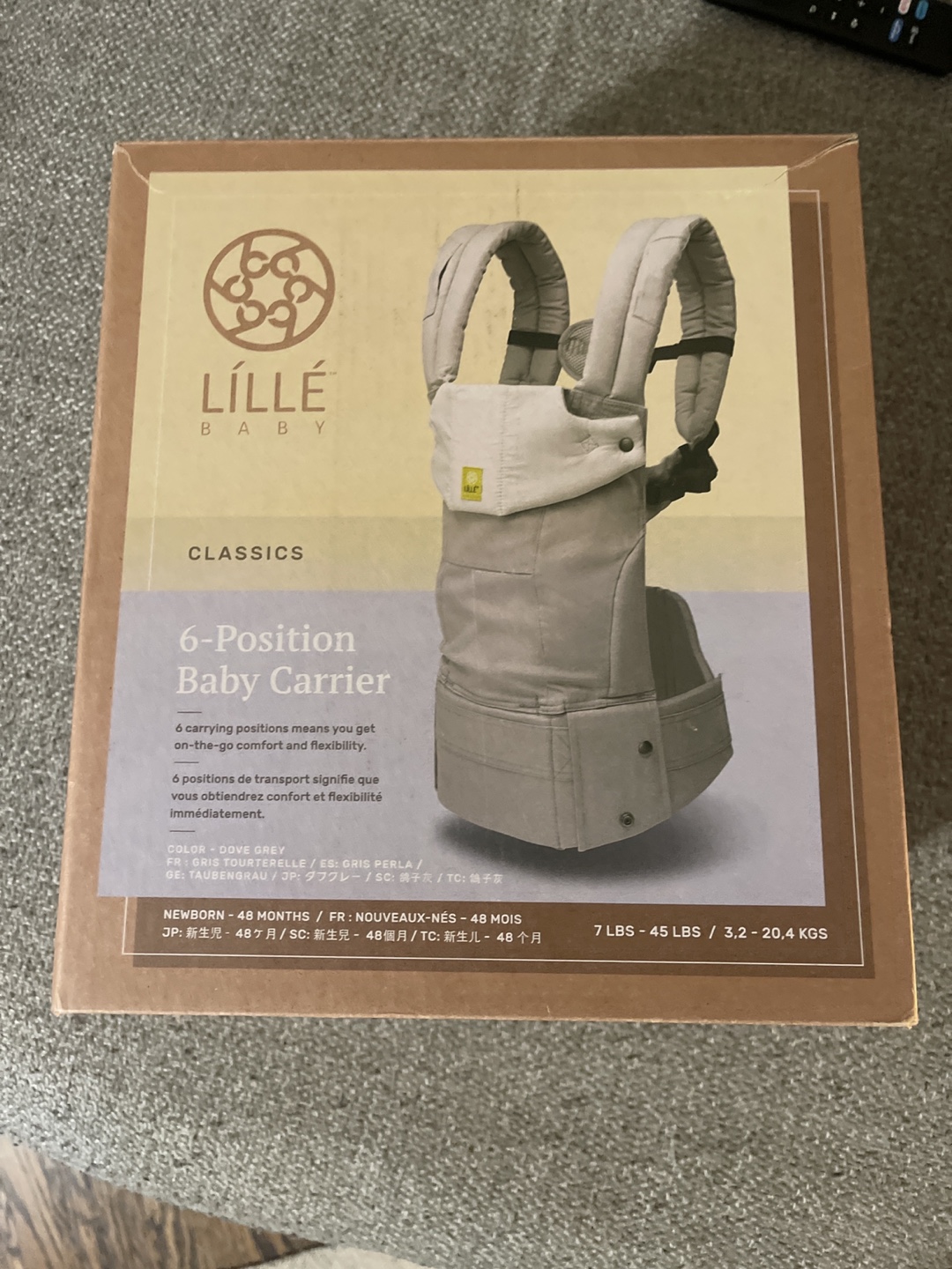 LILLEbaby Classics 6-Position Baby Carrier
