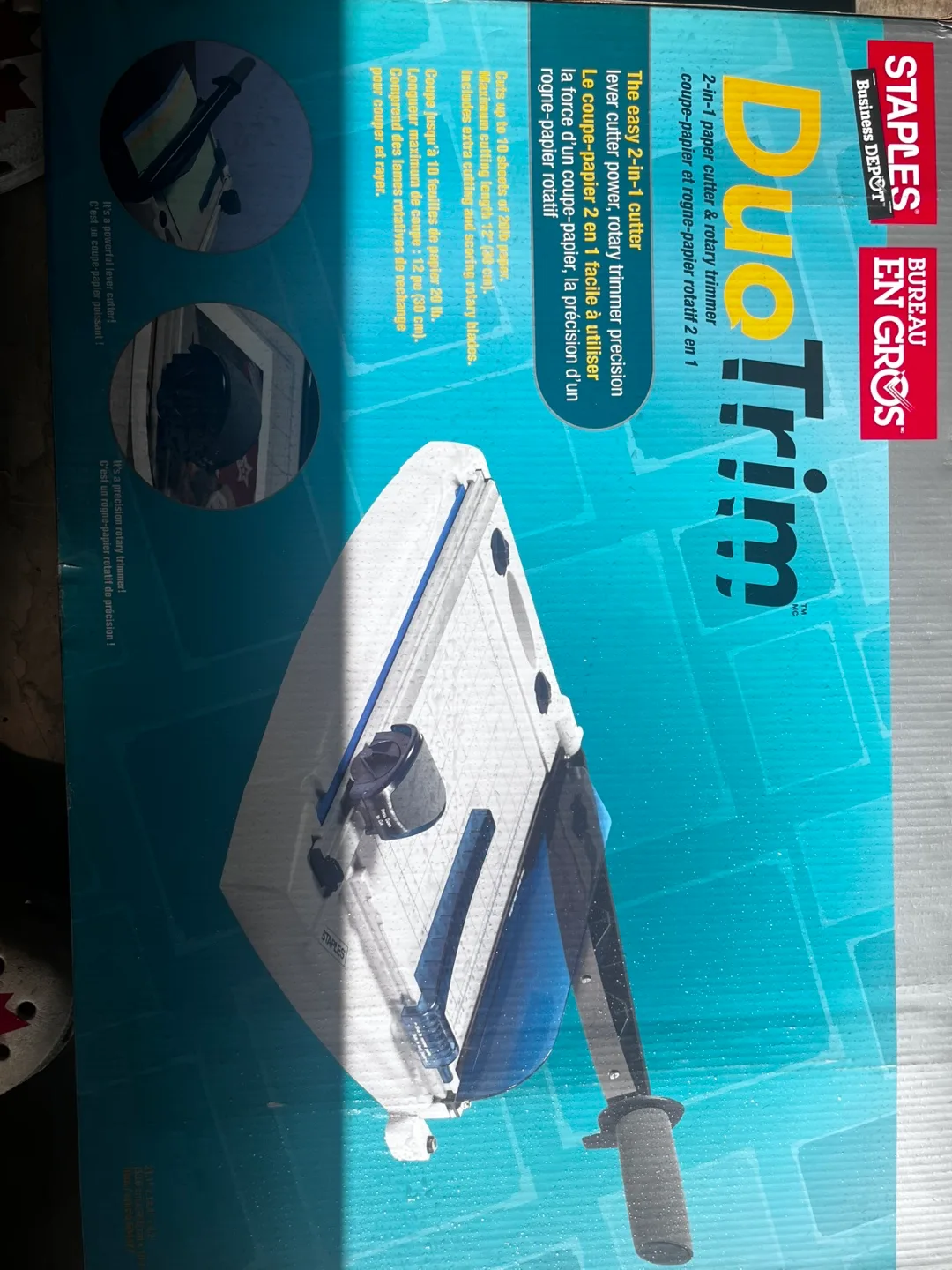 Staples Duo Trim 2-in-1 Paper Cutter thumbnail