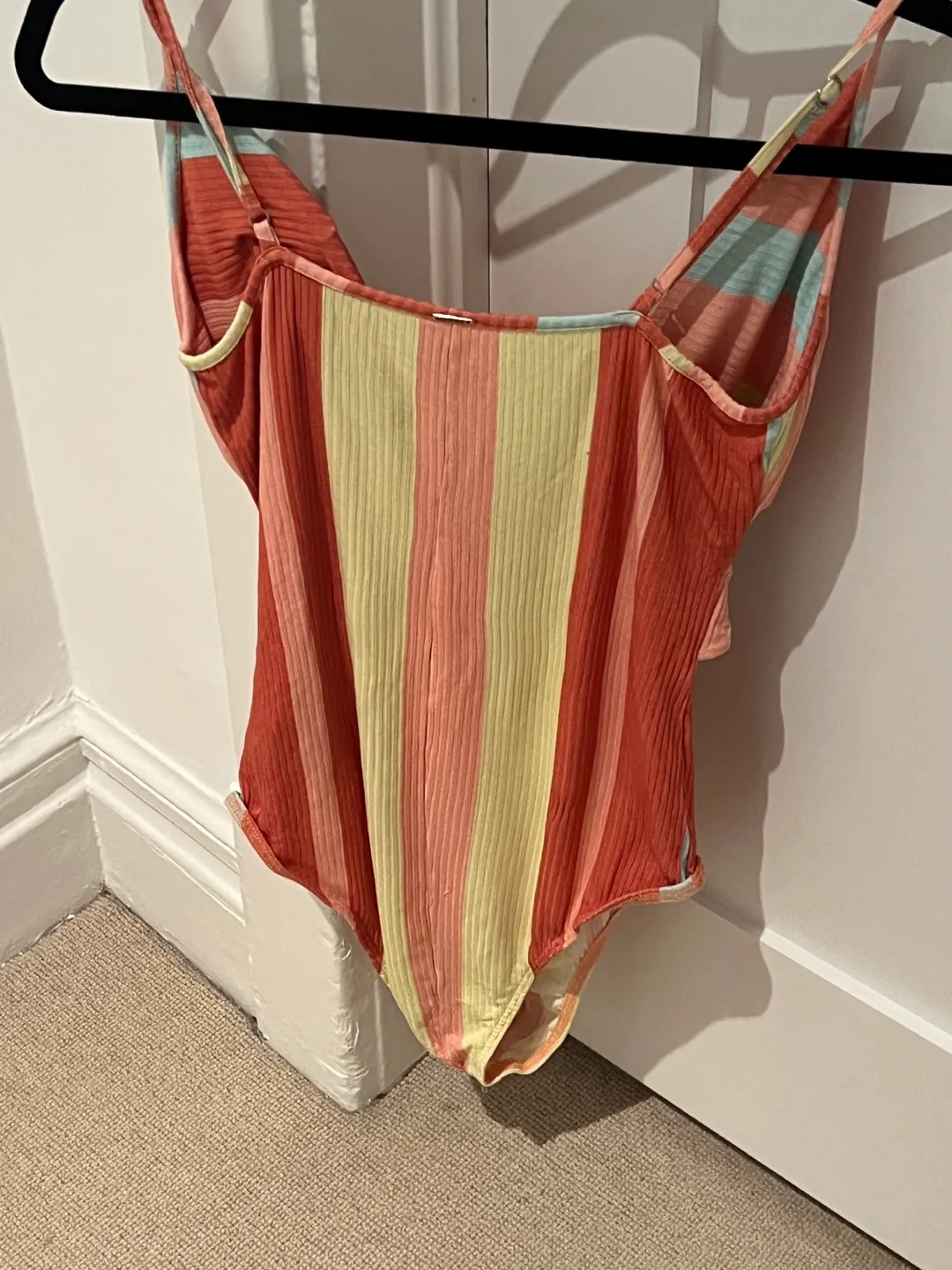 Lazalez Striped Bodysuit - Size M image indicator(3)