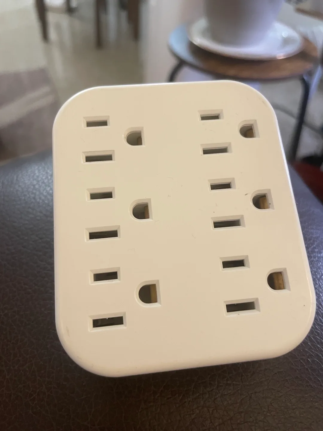 Multi Plug Outlet Adapter - White thumbnail