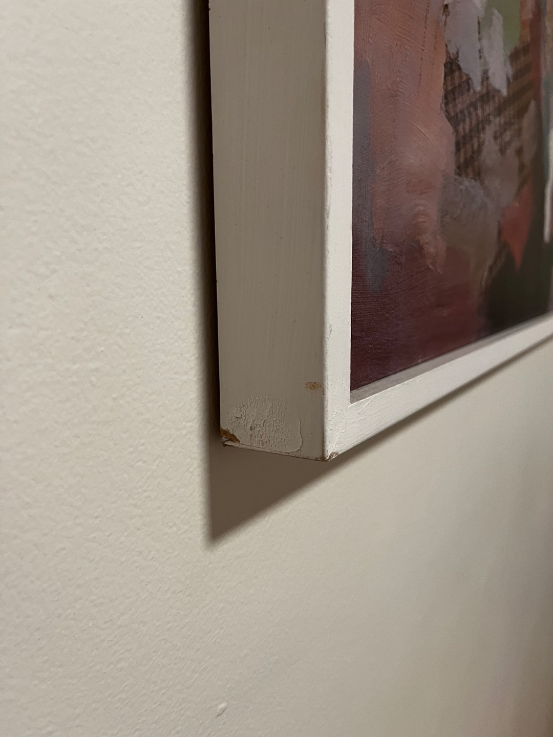 Cow Painting with White Frame - photo 4