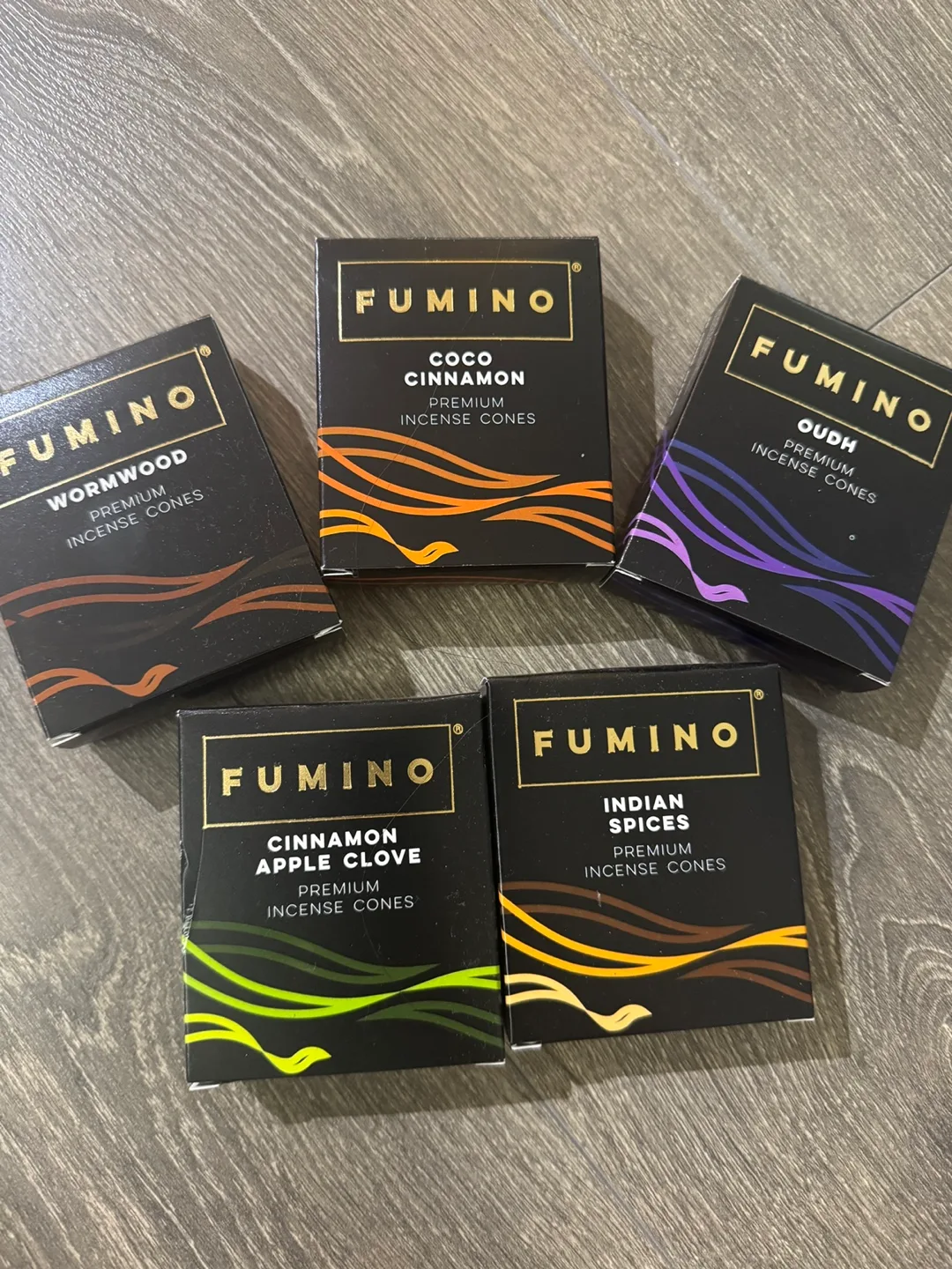 FUMINO Premium Incense Cones - Variety Pack thumbnail