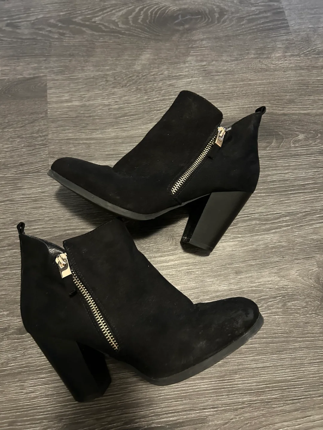 Black Ankle Boots - Size 7.5 thumbnail